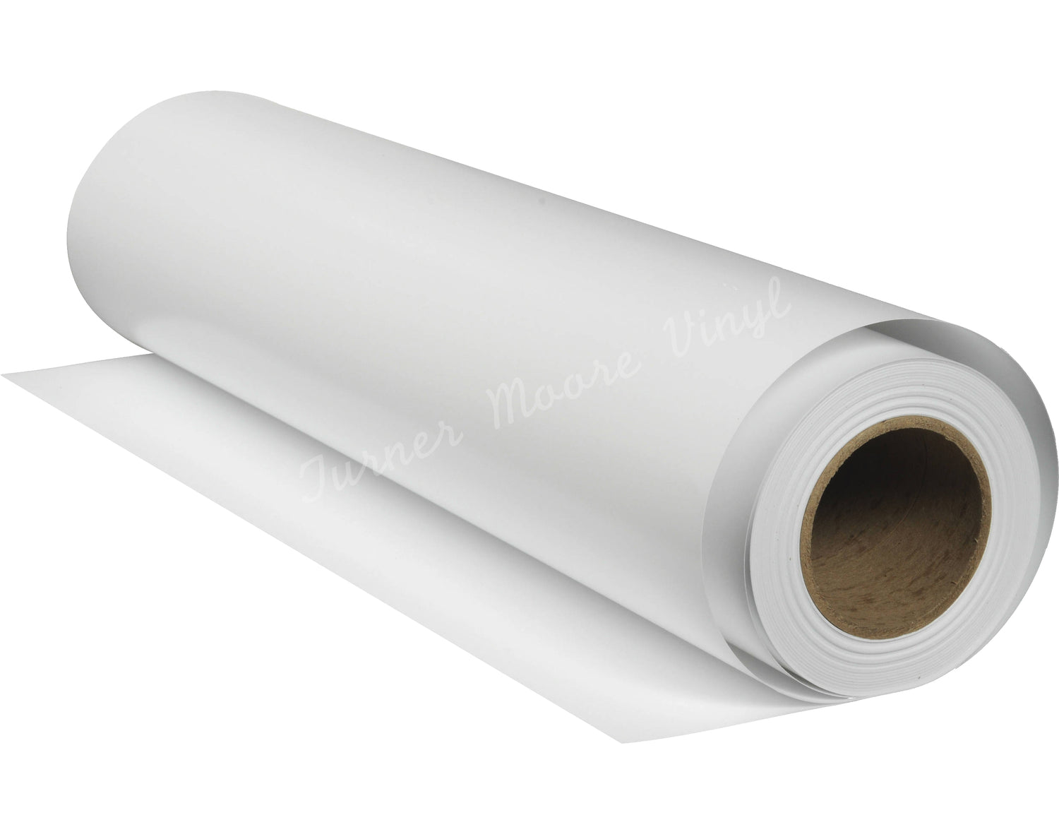 Matte White Adhesive Vinyl Roll 12" by 15 FT by Turner Moore Vinyl