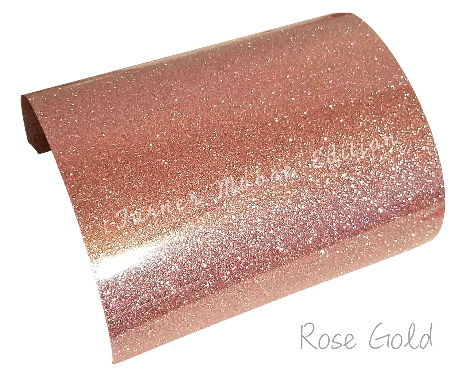 rose gold ultra glitter vinyl